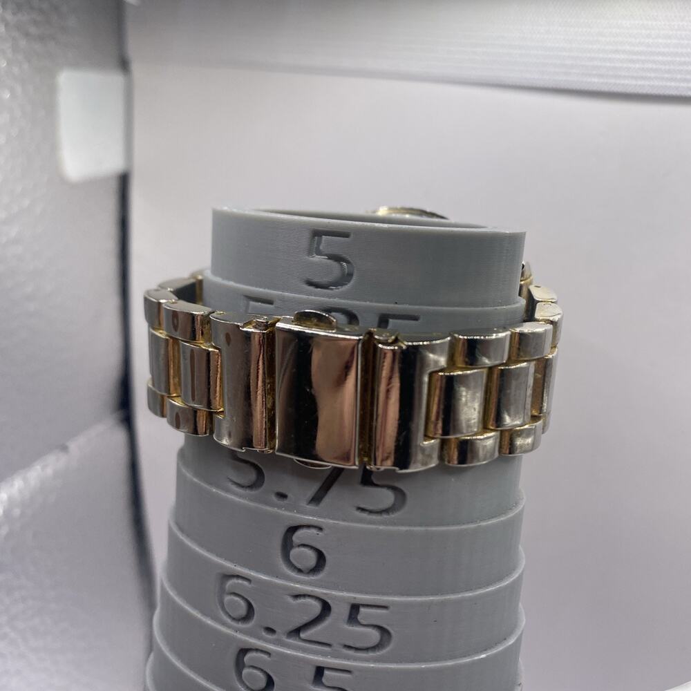 Gold-Tone Crystal Accent Women's Watch - Picture 3 of 5